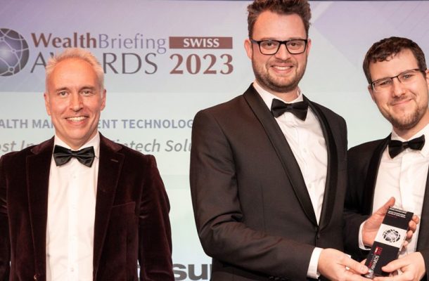 A Dorsum nyerte a „LEGINNOVATÍVABB FINTECH MEGOLDÁS” kategória díját a WEALTHBRIEFING SWISS Awards 2023-as díjátadóján