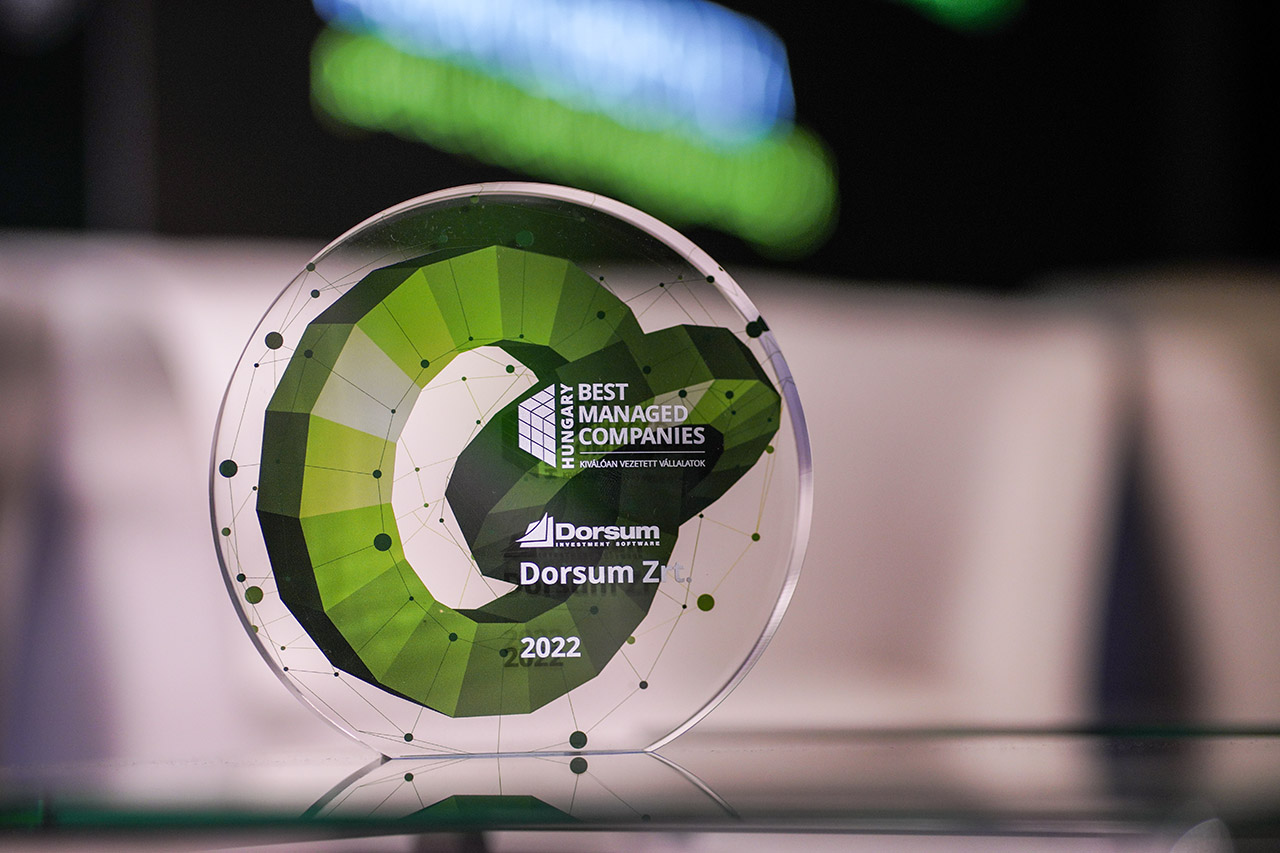 A Dorsum „Legjobban Vezetett Vállalat” díját kapta a Deloitte. Private-től